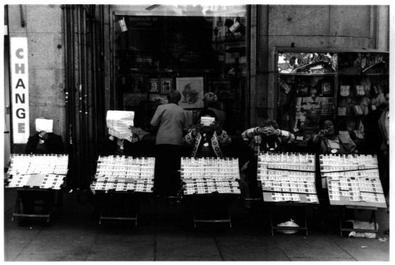 Lottery sellers